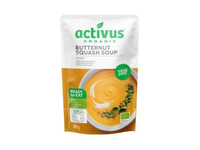 Ekologiška sviestinių moliūgų sriuba ACTIVUS, plast. maišelyje, 400g, LT-EKO-001