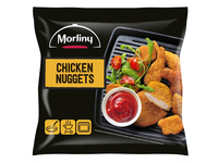 Šaldyti paniruoti vištienos kepsneliai NUGGETS,  500 g