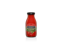 Makaronų padažas su vyšniniais pomidorais, žaliomis alyvuogėmis ir kaparėliais AGROMONTE, 260 g