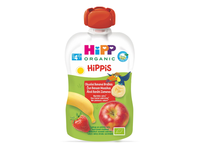 Ekol. obuol. banan. brašk. tyrelė HIPP, 100 g
