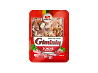 Giminių šaltai rūkytos šoninės kubeliai, aukščiausia rūšis, 150 g