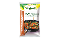 Šaldytas daržovių mišinys Wok Indonesia, BONDUELLE, 2,5kg