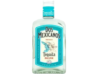 Skaidri tekila DOS MEXICANOS SILVER 38%, 700 ml