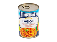Konservuotos, keptos pupelės pomidorų padaže FIORINO, 425 ml