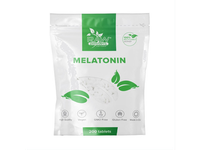 RAW POWDERS MELATONINAS, 1 mg, 200 tablečių