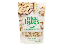 Anakardžių riešutai NICE BITES, 200 g