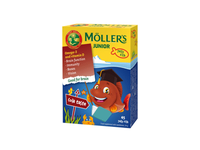 Maisto papildas MÖLLR’S JUNIOR OMEGA-3, N45, 45 vnt.