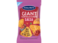 Dideli salsos skonio kukurūzų traškučiai SANTA MARIA, 160 g