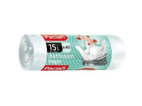 Šiukšlių maišai PACLAN, vonios kambariui, braškiu kvapo, 15 l, 8 mk,  40 vnt.