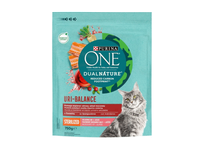 Sausas kačių ėdalas sterilizuotoms katėms ONE DUAL, 750 g, 750 g