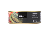 Apk. šprotai pomidorų padaže RIMI SMART,240 g