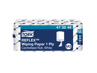 Šluostymo popierius TORK Reflex Mini M3,  120m, 343 lapeliai, 1 sluoksnis, 473246
