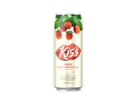 Sidras KISS, žemuogių skonio, 4,5%, 0,5 l, skardinė D