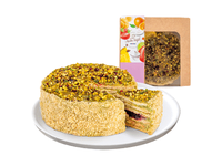 Tortas NAPOLEONAS su pistacijų kremu, mažas, 1 kg