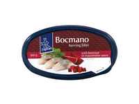 BOCMANO silkių filė ZIGMAS su burokėliais, 300 g