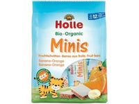 Mini batonėliai su bananais ir apelsinais HOLLE, 100 g