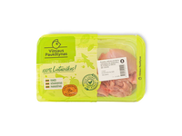 Šviežia viščiukų broilerių šlaunelių mėsa be odos ir be antibiotikų VILNIAUS PAUKŠTYNAS (A kl.), 500g (baigiasi galiojimas)
