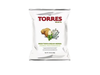 Bulvių traškučiai TORRES, su Viduržemio jūros žolelėmis, 150g