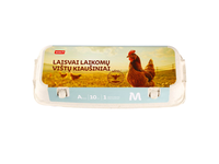 Laisvai laikomų vištų kiaušiniai RIMI,10 vnt.