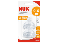 Čiulptuk. NUK FIRST CHOICE+, 0 - 6 mėn, 2 vnt