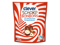 Saldainiai CLEVER Schoko Bonbons, 200 g