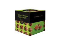 Pieninio šokolado PURE CHOCOLATE triufeliai su sūrios karamelės kremo įdaru, 110 g