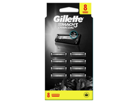 Skustuvo galvutės GILLETTE MACH3 Charcoal, 8vnt.