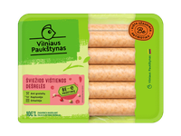 Šviežios vištienos dešrelės be pridėtinių E, 400 g