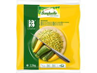 Cukinijos BONDUELLE "Brunoise" pjaustymo, 2,5kg