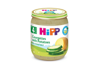 Ekologiška cukinijų tyrelė HIPP su bulvėmis (nuo 4 mėn.), 125 g