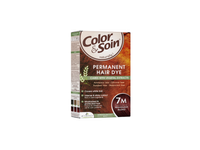 Ilgalaikiai plaukų dažai COLOR & SOIN, raudonmedžio blondinė (7M), 135 ml