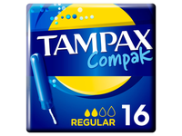 Tamponai TAMPAX Compak Regular, 16 vnt.
