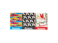 Popierinės nosinaitės RENOVA DESIGN 6 vnt., 4 sl., 42 lap.