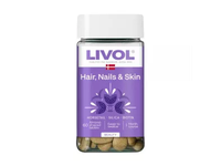 LIVOL maisto papildas EXTRA HAIR, NAILS & SKIN, 60 tab.