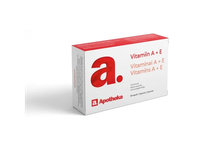 APOTHEKA Vitaminas A+E, kapsulės N30