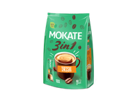 Tirpiosios kavos gėrimas MOKATE 3 IN 1 IRISH, 170 g