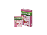 Avižinė košė su avietėmis, 6 vnt. x 40 g, 240 g