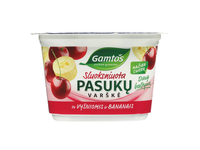 Pasukų varškė su vyšn.ban., GAMTOS, 2 %, 130g