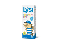 LYSI žuvų taukai vaikams, natūralaus skonio, 240 ml