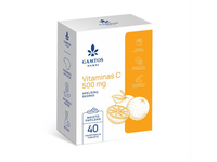 GAMTOS NAMAI VITAMINAS C, 500 mg, 40 kramtomųjų tablečių (galioja iki 2026.07.31)
