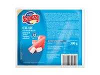 Krabų lazdelės iš surimio WIDE OCEAN, 300 g