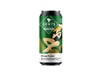 Gaivusis arbatos gėrimas KOMBUCHA GENYS, MANGO PASSION 0,44l, skardinė