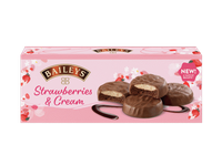 Sausainiai BAILEYS su braškių įdaru, 128 g