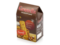 Dzūkijos keturių grūdų sausainiai Granella su riešutais ir sūria karamele, 240 g