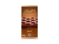 Pieninis šokoladas LINDT EXTRA CREAMY, 80 g