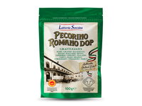 Kietasis sūris Pecorino Romano LATTERIA SORESSINA, tarkuotas, PDO, 100 g