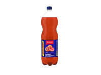Raudonųjų apelsinų ir greipfrutų skonio gazuotas gaivusis gėrimas RASA, 2 l 