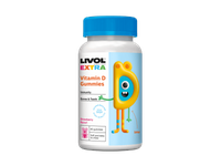 LIVOL EXTRA vitamino D3 guminukai 120 g, N60