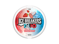 Pastilės ICE BREAKERS DUO, braškių skonio, 36 g