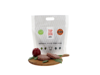 Visavertis šaldytas pašaras šunims TOP DOG BISTRO, SALMON and BEEF, su lašiša ir jautiena,  1,6kg